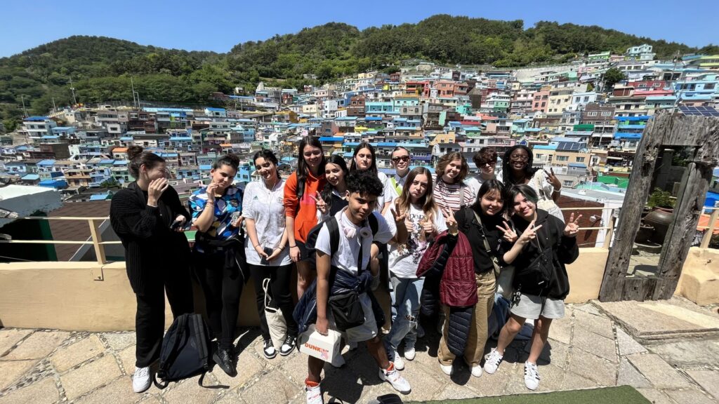 Gamcheon à Busan, en Corée du Sud