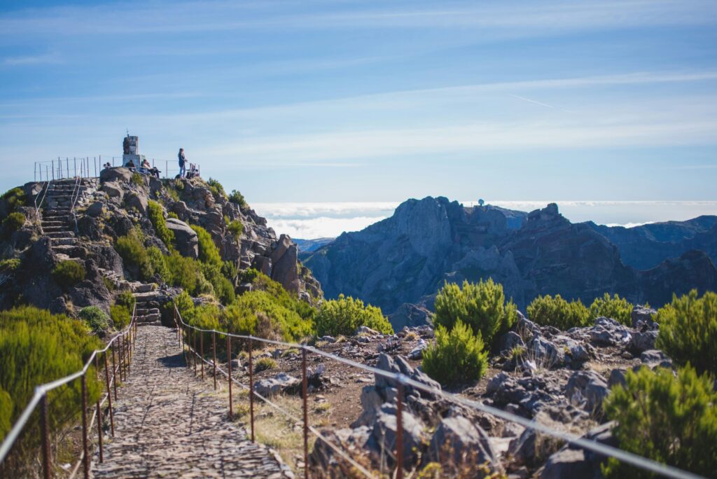 Portugal, Madère, Pico de Arreiro, nature sur les montagnes d'Europe